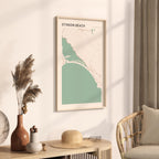 stinson beach, california map poster - image 2