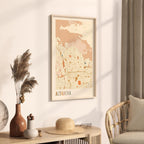 altadena, california map poster - image 2