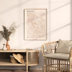 rockville, maryland map poster - image 3