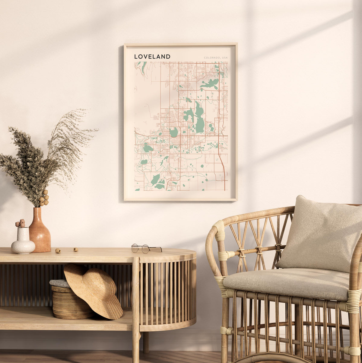 loveland, colorado map poster - image 3