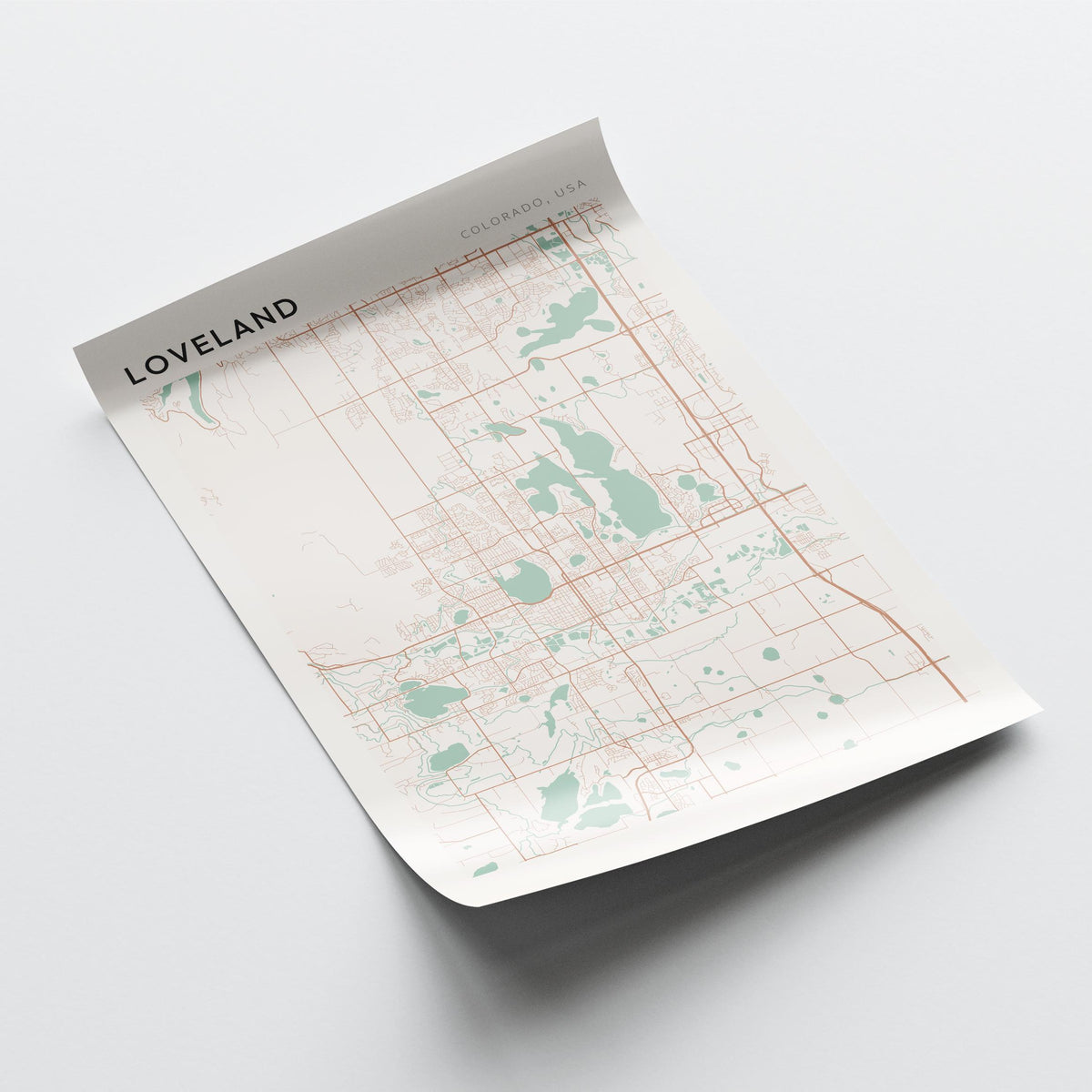loveland, colorado map poster - image 4