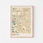 miramar, florida map poster - image 1