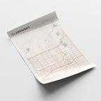 claremont, california map poster - image 4