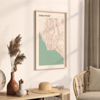 dana point, california map poster - image 2