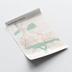 niagara falls, new york map poster - image 4