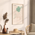 folsom, california map poster - image 2