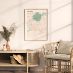 folsom, california map poster - image 3