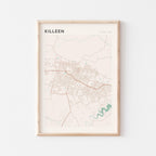 killeen, texas map poster - image 1