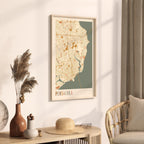 pensacola, florida map poster - image 2