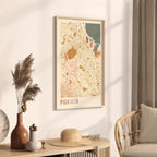 palo alto, california map poster - image 2