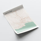 santa cruz, california map poster - image 4