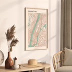 manhattan, new york map poster - image 2