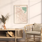 palo alto, california map poster - image 3