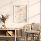 lakewood, new jersey map poster - image 3