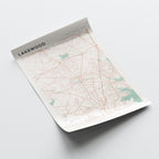 lakewood, new jersey map poster - image 4