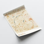 orange california map poster - image 4