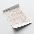 brookline, massachusetts map poster - image 4