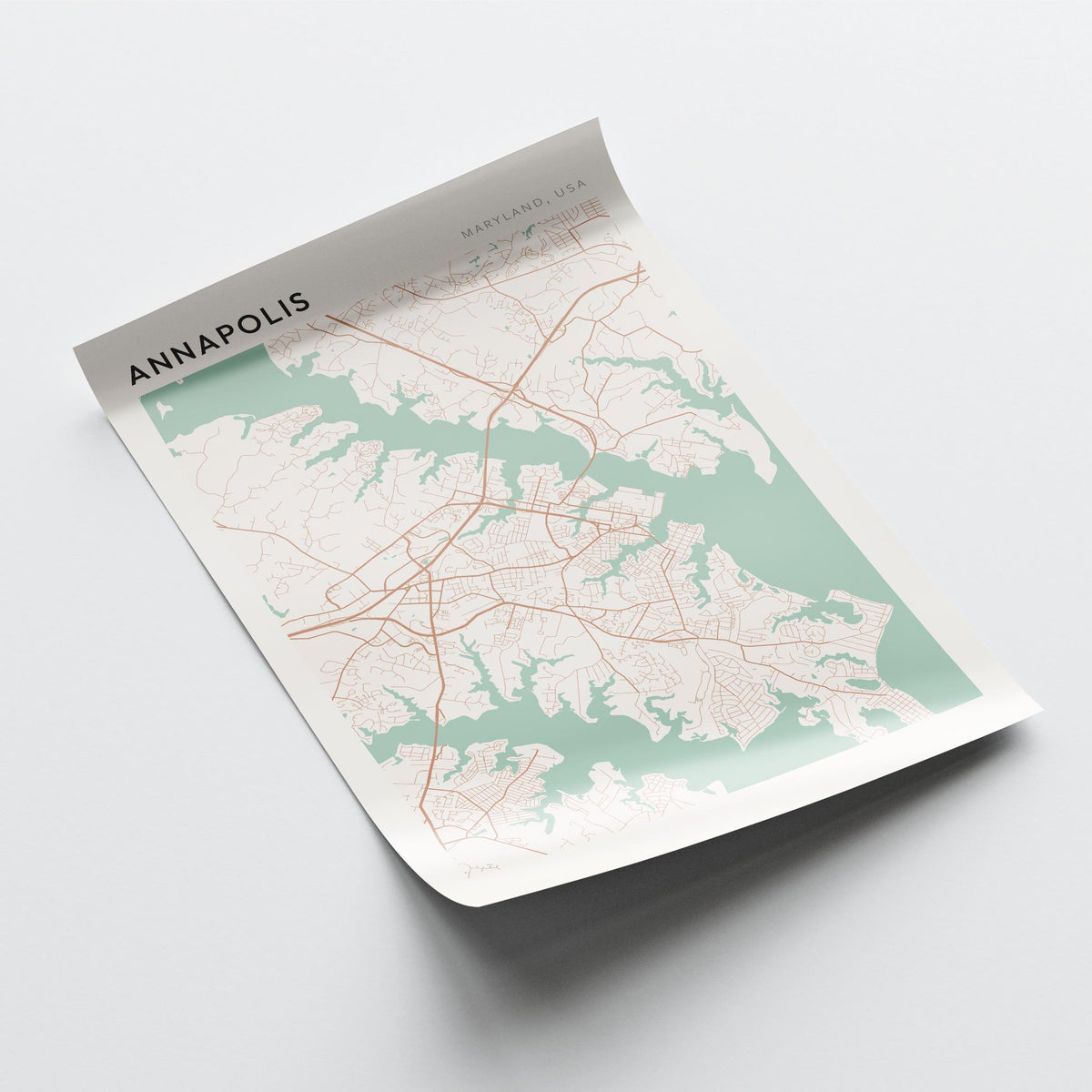 annapolis, maryland map poster - image 4
