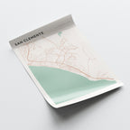 san clemente, california map poster - image 4