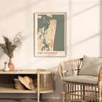 fernandina beach, florida map poster - image 3