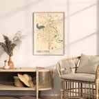 shreveport, louisiana map poster - image 3