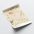 piedmont, california map poster - image 4