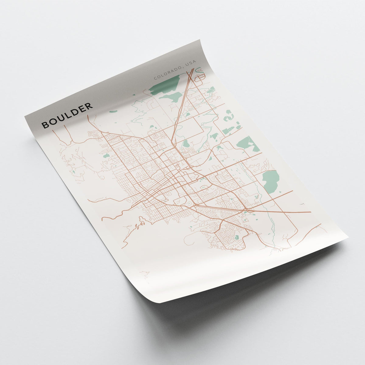 boulder, colorado map poster - image 4