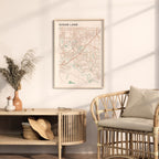 sugar land, texas map poster - image 3