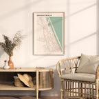 ormond beach, florida map poster - image 3