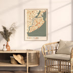 staten island, new york map poster - image 3