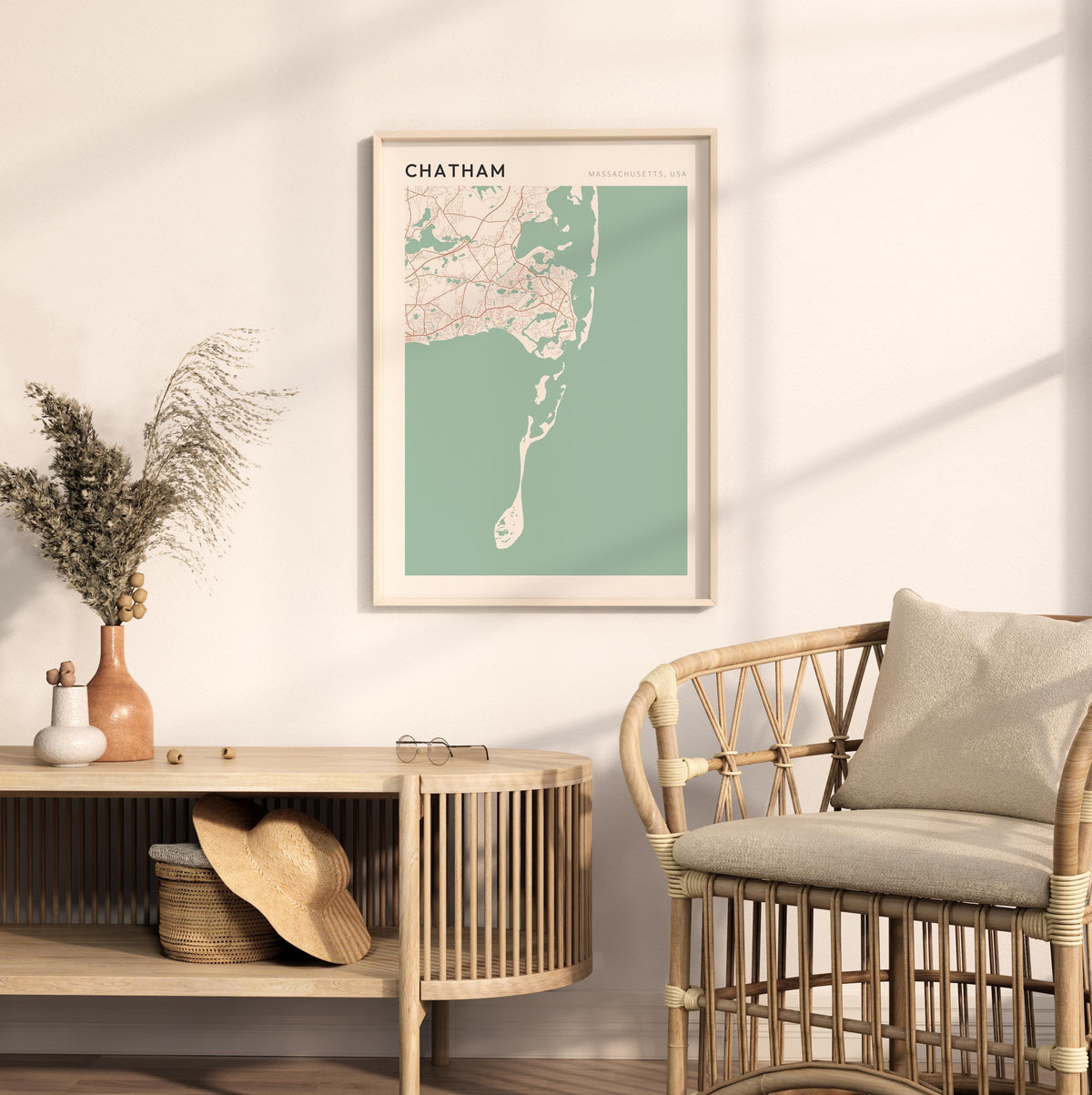 chatham, massachusetts map poster - image 3