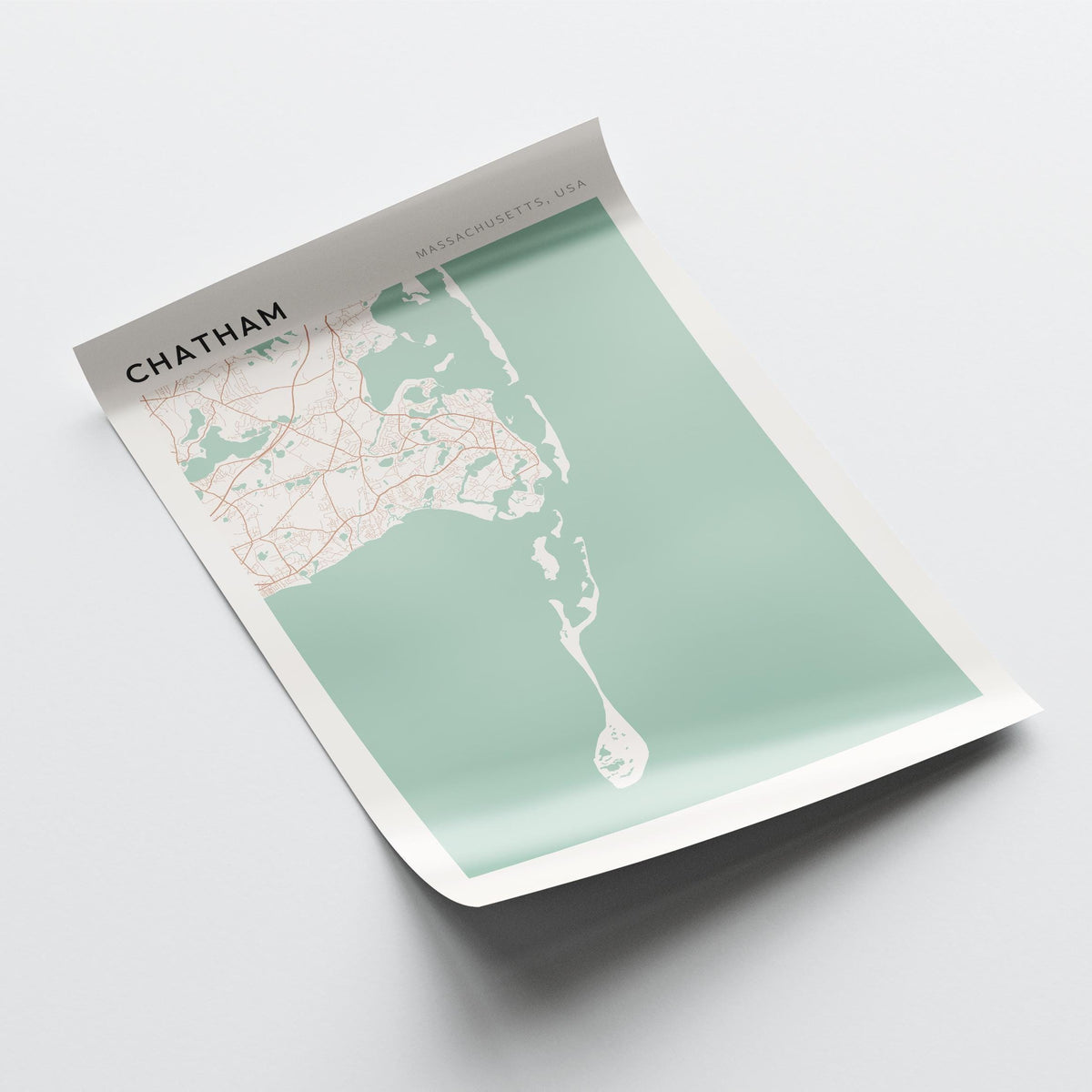 chatham, massachusetts map poster - image 4