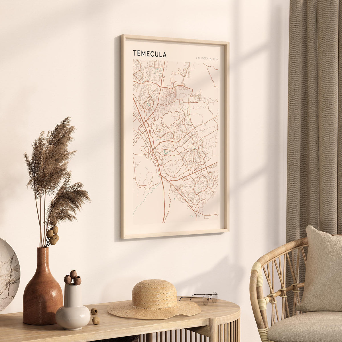 temecula, california map poster - image 2