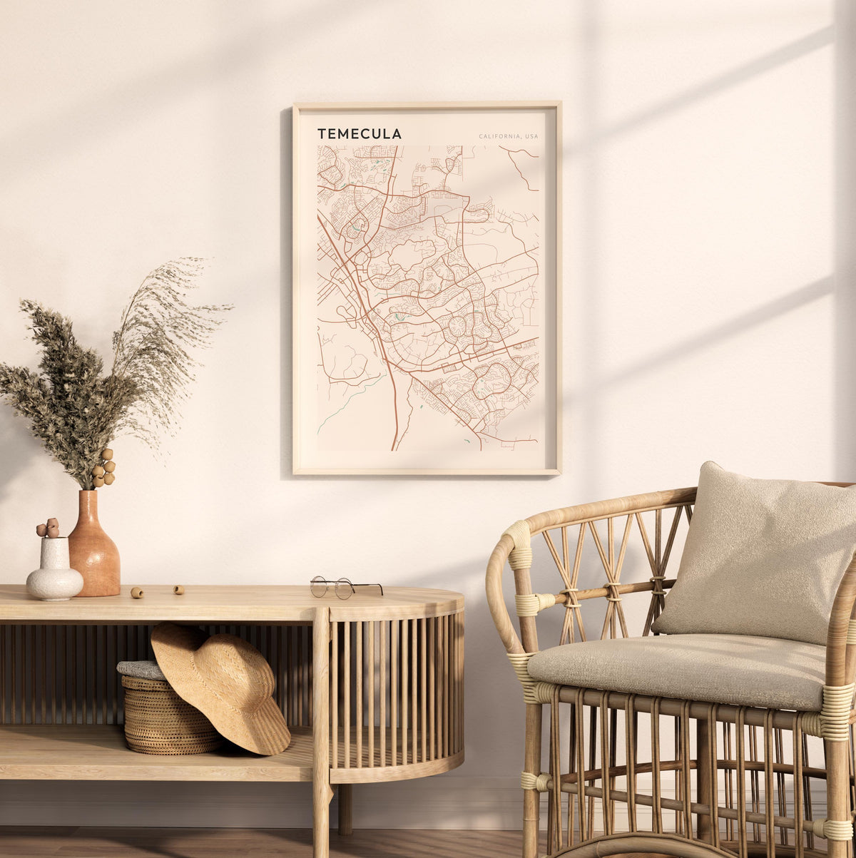 temecula, california map poster - image 3