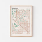 hialeah, florida map poster - image 1