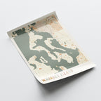 whidbey island, washington map poster - image 4