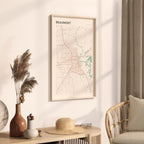 beaumont, texas map poster - image 2