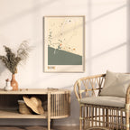 nome, alabama map poster - image 3