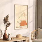 guerneville, california map poster - image 2