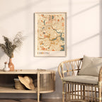 cambridge, massachusetts map poster - image 3