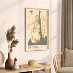 new london, connecticut map poster - image 2
