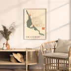 lake havasu city, arizona map poster - image 3