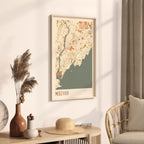 milford, connecticut map poster - image 2