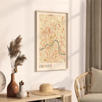 cincinnati, ohio map poster - image 3
