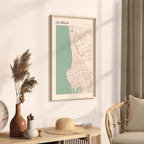 la jolla, california map poster - image 2