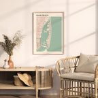 miami beach, florida map poster - image 3