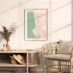 la jolla, california map poster - image 3