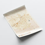 bakersfield, california map poster - image 4