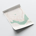 benicia, california map poster - image 4