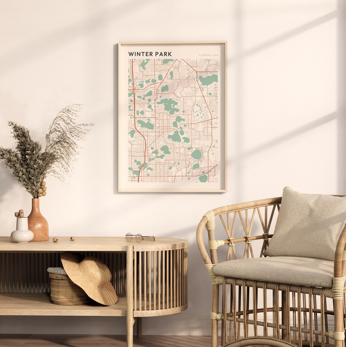 winter park, florida map poster - image 3